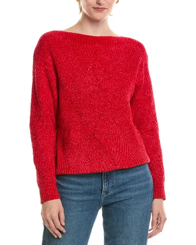 Tommy Bahama Shell St Luna Chenille Sweater In Red