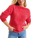 Tommy Bahama Shell St Luna Chenille Sweater In Red