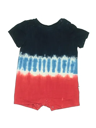 Pre-owned Tommy Bahama Babies' Short Sleeve Onesie In Blue