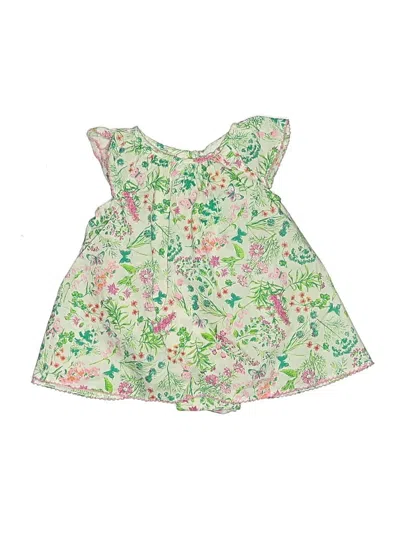 Pre-owned Tommy Bahama Babies' Short Sleeve Outfit In Green