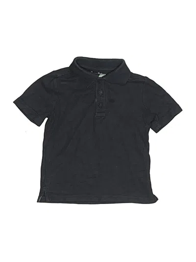 Pre-owned Tommy Bahama Kids' Short Sleeve Polo Shirt In Black