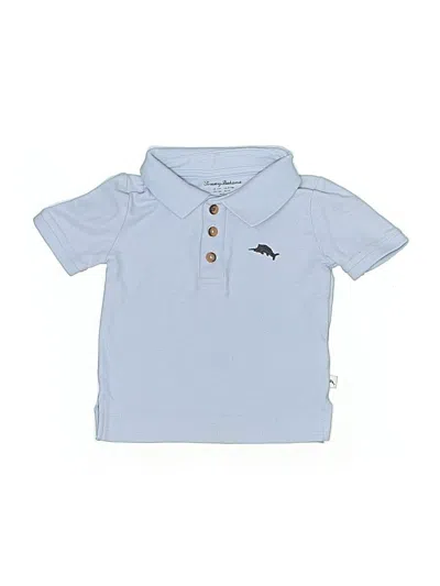 Pre-owned Tommy Bahama Babies' Short Sleeve Polo Shirt In Blue
