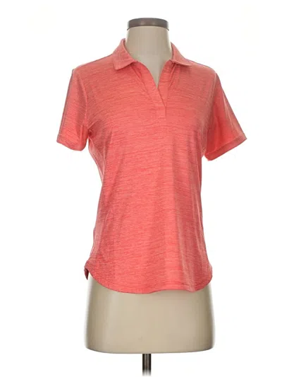 Pre-owned Tommy Bahama Short Sleeve Polo Shirt In Orange
