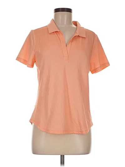 Pre-owned Tommy Bahama Short Sleeve Polo Shirt In Orange