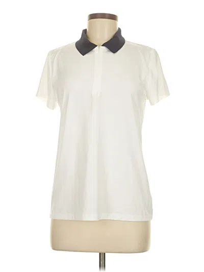 Pre-owned Tommy Bahama Short Sleeve Polo Shirt In White