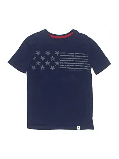 Pre-owned Tommy Bahama Kids' Short Sleeve T-shirt In Blue