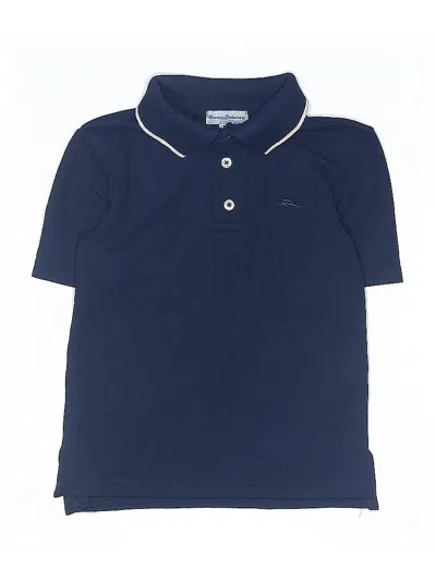Pre-owned Tommy Bahama Kids' Short Sleeve Top Blue Tops