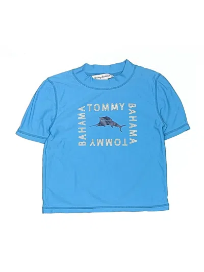 Pre-owned Tommy Bahama Kids' Short Sleeve T-shirt In Blue