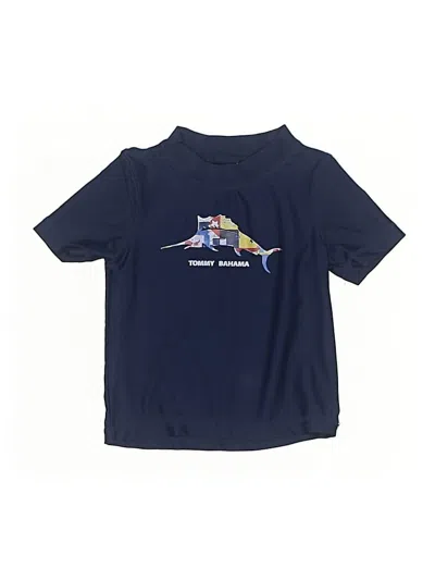 Pre-owned Tommy Bahama Kids' Short Sleeve T-shirt In Blue