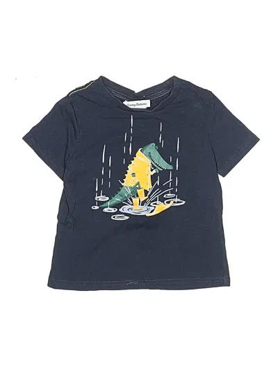 Pre-owned Tommy Bahama Kids' Short Sleeve T-shirt In Blue