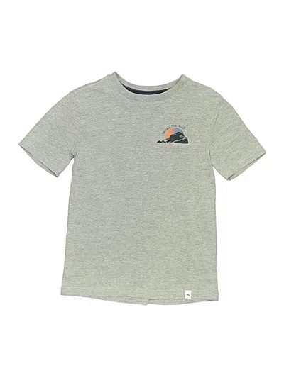 Pre-owned Tommy Bahama Kids' Short Sleeve T-shirt In Gray