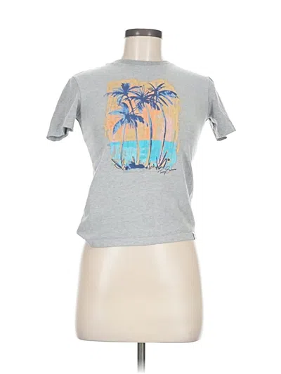Pre-owned Tommy Bahama Short Sleeve T-shirt In Gray
