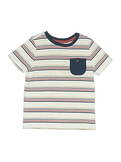 Pre-owned Tommy Bahama Kids' Short Sleeve T-shirt In Ivory