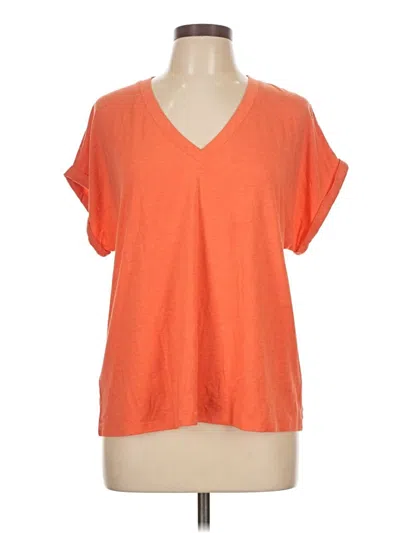 Pre-owned Tommy Bahama Short Sleeve T-shirt In Orange