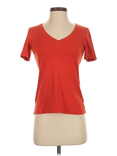 Pre-owned Tommy Bahama Short Sleeve T-shirt In Orange