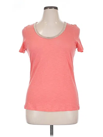 Pre-owned Tommy Bahama Short Sleeve T-shirt In Pink