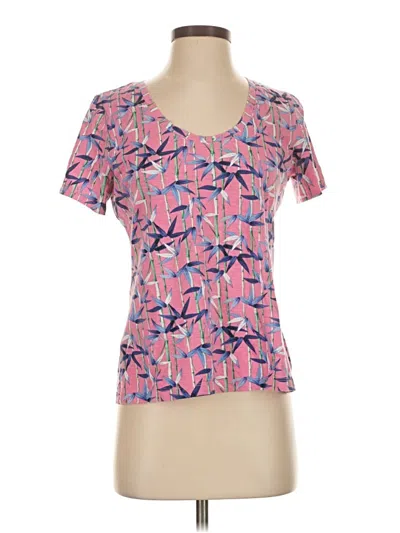 Pre-owned Tommy Bahama Short Sleeve T-shirt In Pink
