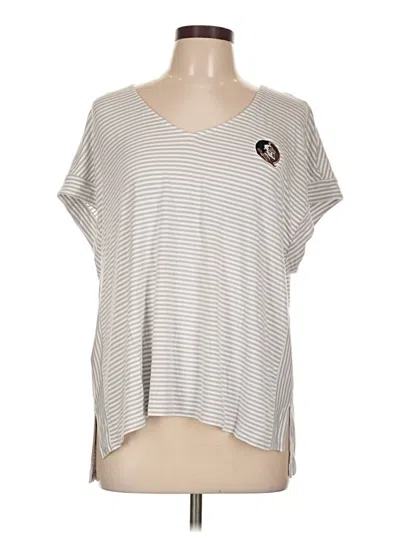 Pre-owned Tommy Bahama Short Sleeve T-shirt In Silver