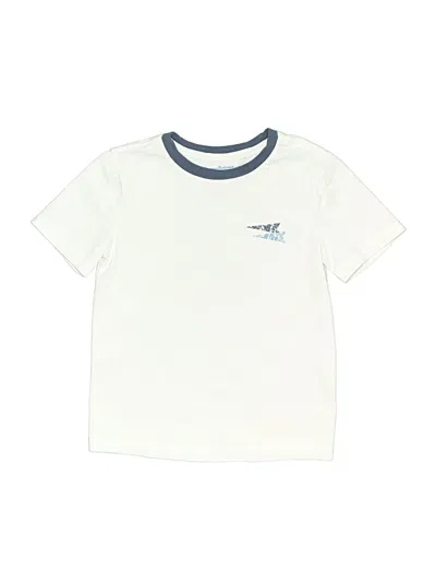Pre-owned Tommy Bahama Kids' Short Sleeve T-shirt In White