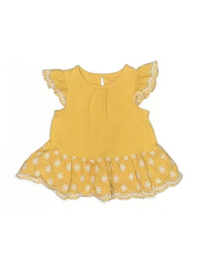 Pre-owned Tommy Bahama Kids' Short Sleeve T-shirt In Yellow