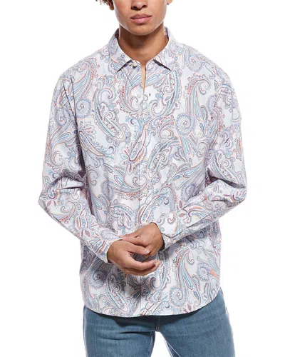 Tommy Bahama Siesta Key Paisley Tides Shirt In Multi