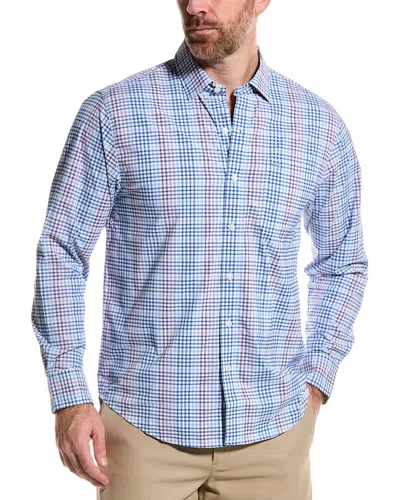 Tommy Bahama Siesta Key Sandbar Check Shirt In Blue
