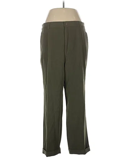 Pre-owned Tommy Bahama Silk Pants In Green