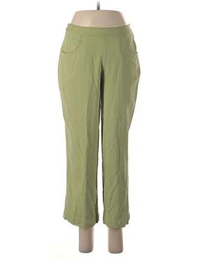 Pre-owned Tommy Bahama Silk Pants In Green