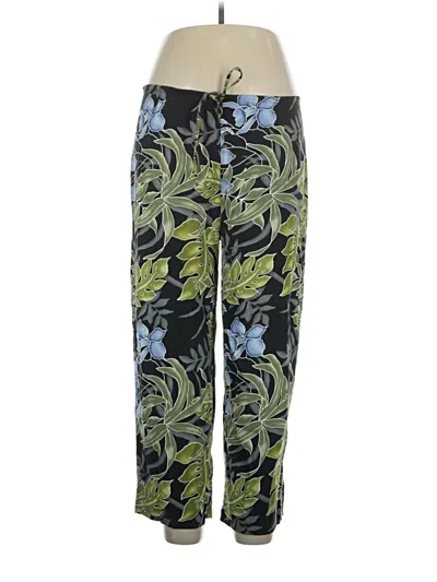 Pre-owned Tommy Bahama Silk Pants In Green