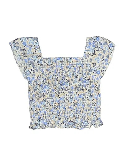 Pre-owned Tommy Bahama Kids' Sleeveless Blouse In Blue