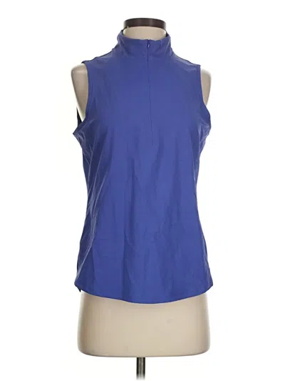 Pre-owned Tommy Bahama Sleeveless Blouse In Blue