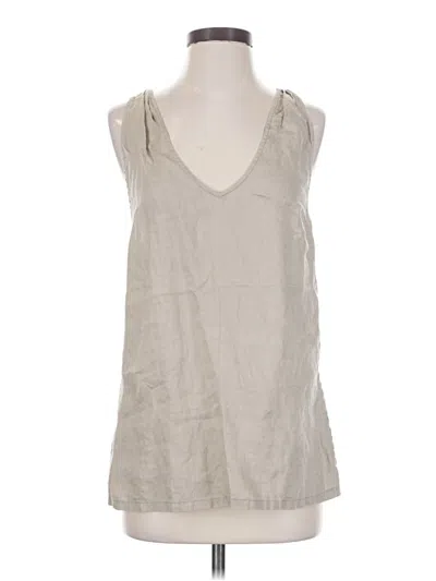 Pre-owned Tommy Bahama Sleeveless Blouse In Gray
