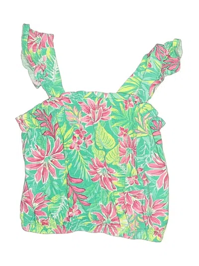 Pre-owned Tommy Bahama Kids' Sleeveless Blouse In Green