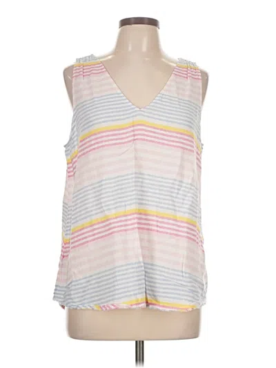 Pre-owned Tommy Bahama Sleeveless Blouse In Pink
