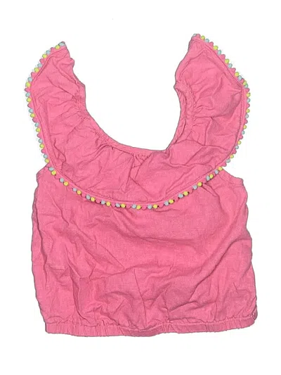 Pre-owned Tommy Bahama Kids' Sleeveless Blouse In Pink