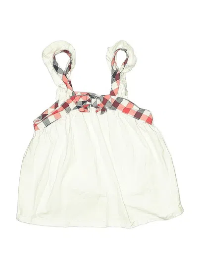 Pre-owned Tommy Bahama Kids' Sleeveless Blouse In White