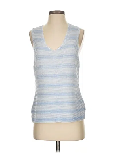 Pre-owned Tommy Bahama Sleeveless T-shirt In Blue