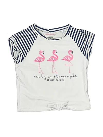 Pre-owned Tommy Bahama Kids' Sleeveless T-shirt In White