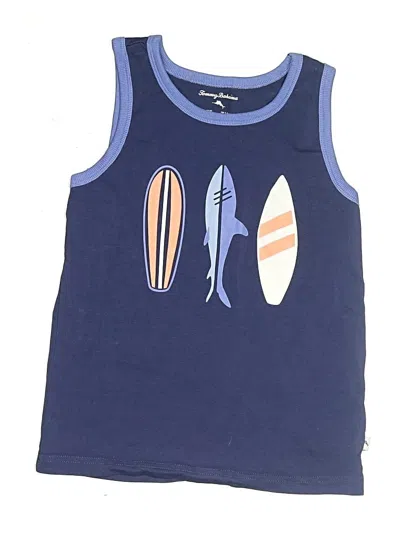 Pre-owned Tommy Bahama Kids' Sleeveless T-shirt In Blue