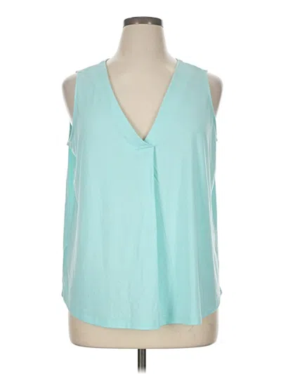 Pre-owned Tommy Bahama Sleeveless T-shirt In Blue