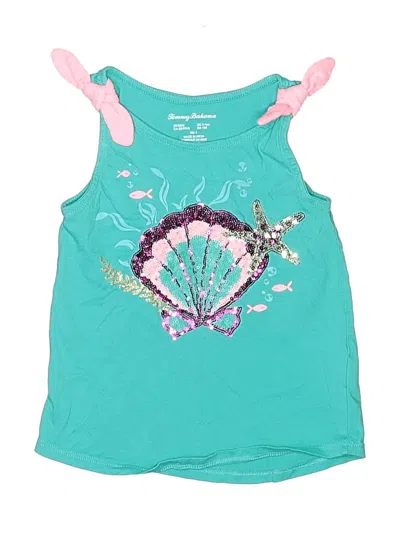 Pre-owned Tommy Bahama Kids' Sleeveless T-shirt In Blue