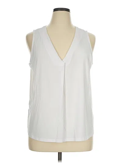 Pre-owned Tommy Bahama Sleeveless T-shirt In White