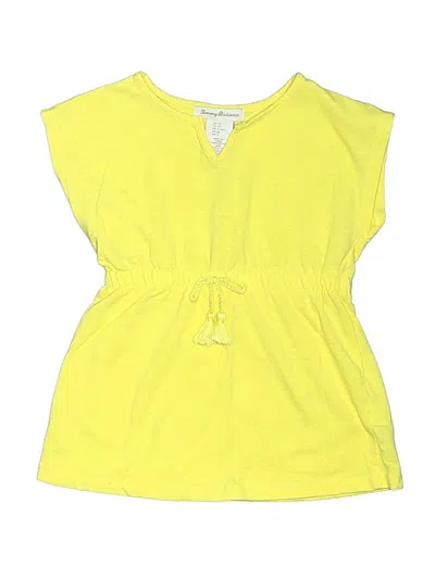 Pre-owned Tommy Bahama Kids' Sleeveless T-shirt In Yellow