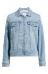 Tommy Bahama Sparkle Classic Denim Jacket In Blue