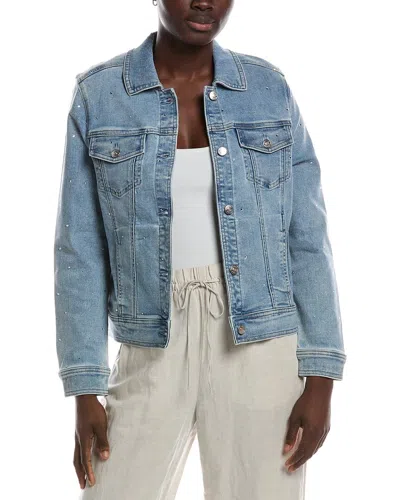 Tommy Bahama Sparkle Classic Jean Jacket In Blue