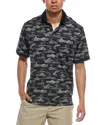 Tommy Bahama Black Texas Longhorns Sport Bay View Islandzone Polo In Black
