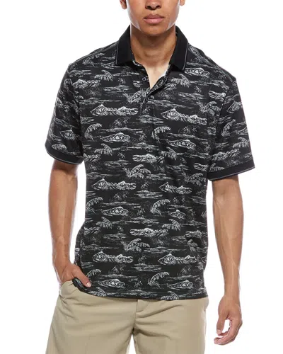 Tommy Bahama Sport Bay View Polo Shirt In Black