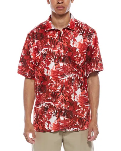 TOMMY BAHAMA TOMMY BAHAMA SPORT ELECTRIC BLOOMS CAMP SHIRT