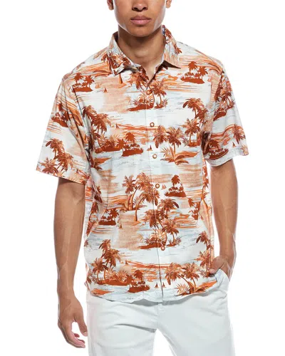 Tommy Bahama Sport Tropical Horizons Shirt In White
