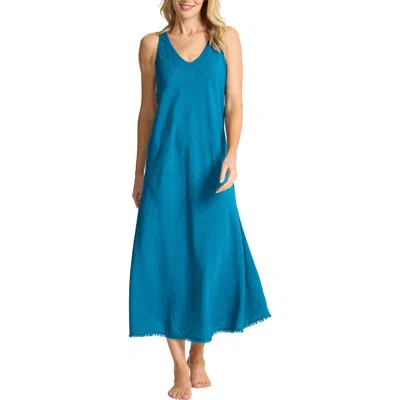 Tommy Bahama St. Lucia Cover-up Midi Dress In Blue